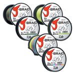 Fir Textil Daiwa J-Braid X8 Chartreuse 150M