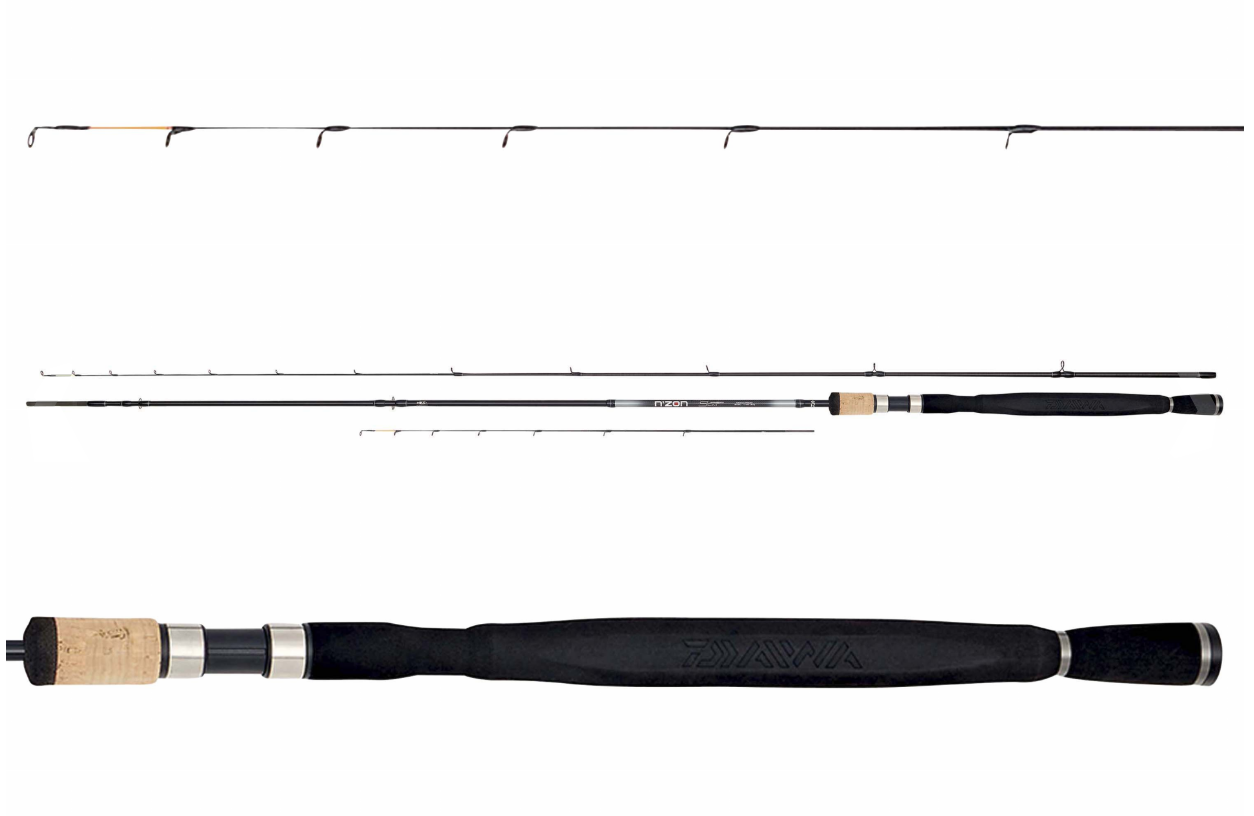 dbf567eae151f683dfc812ae53b840ca.png Lanseta Feeder Daiwa N'ZonSuper Slim Power Feeder 3.30m, 150g, 3+2 - imagine 1