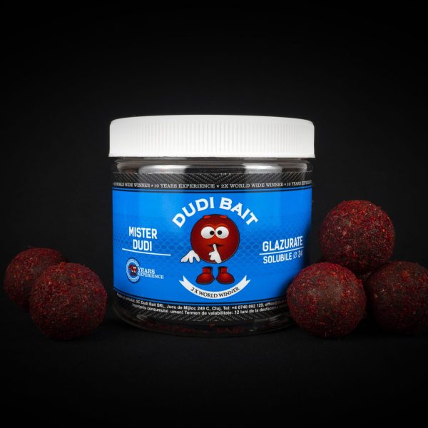 Boilies de carlig Dudi Baits Mister Dudi Glazurate tari 20mm