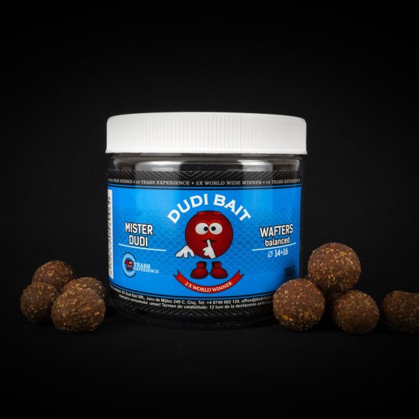 Boilies de carlig Dudi Baits Mister Dudi Wafters 18-20mm