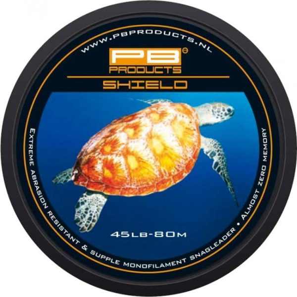 Fir Inaintas Monofilament PB Products Shield Snagleader, 45lbs, 80m