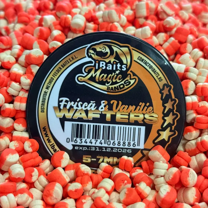Wafters iBaits Magic Bands Frisca-Vanilie 5-7mm
