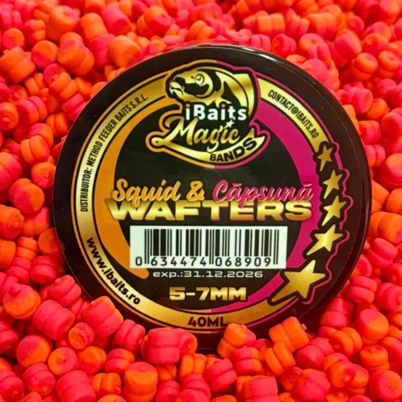 Wafters iBaits Magic Bands Squid-Capsuna 5-7mm