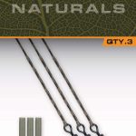 Montura Leadfree Fox Naturals Submerge Leaders, 3buc