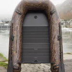 Barca Pneumatica Spartan Boats 230 Wide Camo, Podea Aluminiu