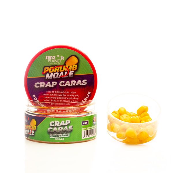 Porumb Moale pentru Carlig, Crap Caras Senzor, 60gr