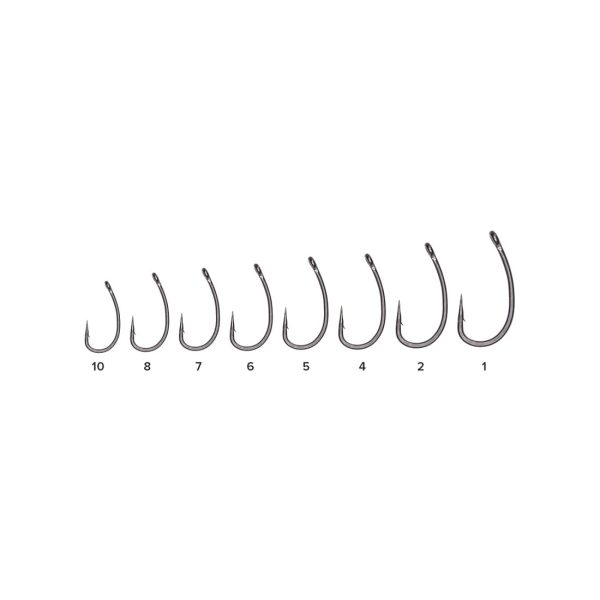 Carlige Carp Spirit Short Curve Shank, Marimea 6, 10buc