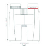Binoclu Ursus 8x42 mm Black - imagine 3