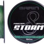 Fir textil Brain Storm 8X Green 150m, 0.16mm - 11.1kg