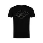 Tricou Korda One Liner Tee Black - imagine 3