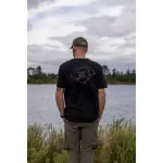 Tricou Korda One Liner Tee Black - imagine 2
