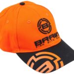 Sapca Brain Orange and Black Cap 58