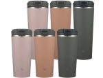 Pahar termoizolant Zojirushi SX-KA30CM Stainless Carry Tumbler 0.3L Cinnamon Beige - imagine 2