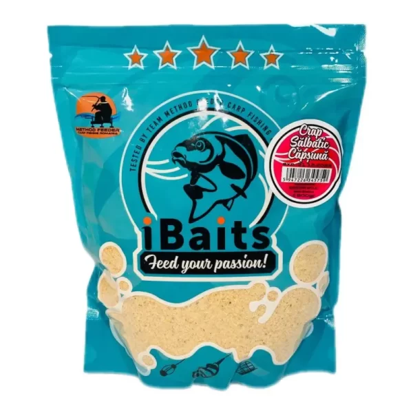 Nada iBaits Crap Salbatic Capsuna 800g