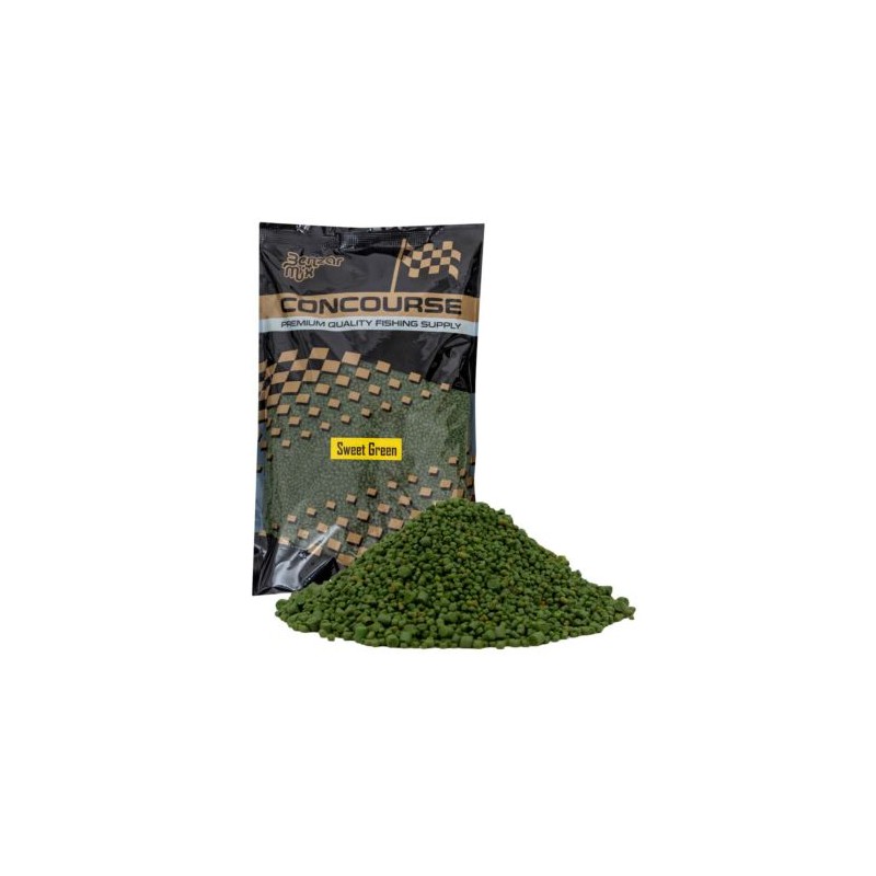 Pelete Benzar Mix Concourse Method Sweet Green 2mm, 800g