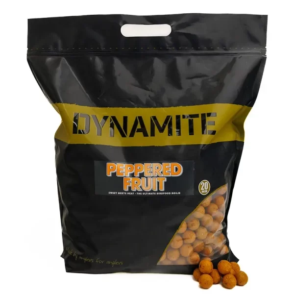 Boilies Dynamite Peppered Fruit 15mm - 5kg